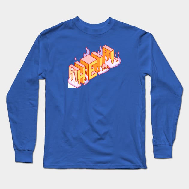 Hell Long Sleeve T-Shirt by il_valley